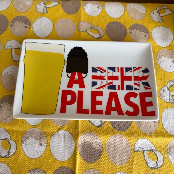 Crate & Barrel A Beer Please sampler plate - Picture 2 of 10